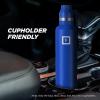 imageIRON FLASK Camping ampamp Hiking Hydration Canteens  3 Lids Narrow Spout Lid Leak Proof Vacuum Insulated Stainless Steel  Hot ampamp Cold Double Walled Sports Water Bottle  Day ampamp Night 64 OzCobalt