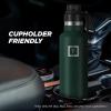 imageIRON FLASK Camping ampamp Hiking Hydration Canteens  3 Lids Narrow Spout Lid Leak Proof Vacuum Insulated Stainless Steel  Hot ampamp Cold Double Walled Sports Water Bottle  Day ampamp Night 64 OzDark Pine