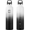 imageIRON FLASK Camping ampamp Hiking Hydration Canteens  3 Lids Narrow Spout Lid Leak Proof Vacuum Insulated Stainless Steel  Hot ampamp Cold Double Walled Sports Water Bottle  Day ampamp Night 64 OzDay  Night