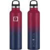 imageIRON FLASK Camping ampamp Hiking Hydration Canteens  3 Lids Narrow Spout Lid Leak Proof Vacuum Insulated Stainless Steel  Hot ampamp Cold Double Walled Sports Water Bottle  Day ampamp Night 64 OzDark Rainbow