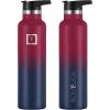 imageIRON FLASK Camping ampamp Hiking Hydration Canteens  3 Lids Narrow Spout Lid Leak Proof Vacuum Insulated Stainless Steel  Hot ampamp Cold Double Walled Sports Water Bottle  Day ampamp Night 64 OzDark Rainbow