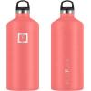 imageIRON FLASK Camping ampamp Hiking Hydration Canteens  3 Lids Narrow Straw Lid Leak Proof Vacuum Insulated Stainless Steel  Hot ampamp Cold Double Walled Sports Water Bottle  Fire 32 OzPeach