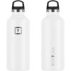 imageIRON FLASK Camping ampamp Hiking Hydration Canteens  3 Lids Narrow Straw Lid Leak Proof Vacuum Insulated Stainless Steel  Hot ampamp Cold Double Walled Sports Water Bottle  Fire 32 OzWinter White