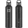 imageIRON FLASK Camping ampamp Hiking Hydration Canteens  3 Lids Narrow Straw Lid Leak Proof Vacuum Insulated Stainless Steel  Hot ampamp Cold Double Walled Sports Water Bottle  Fire 32 OzBlack Speckle