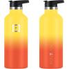 imageIRON FLASK Camping ampamp Hiking Hydration Canteens  3 Lids Narrow Straw Lid Leak Proof Vacuum Insulated Stainless Steel  Hot ampamp Cold Double Walled Sports Water Bottle  Fire 32 OzFire