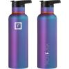 imageIRON FLASK Camping ampamp Hiking Hydration Canteens  3 Lids Narrow Straw Lid Leak Proof Vacuum Insulated Stainless Steel  Hot ampamp Cold Double Walled Sports Water Bottle  Fire 32 OzAurora