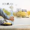imageIRON FLASK Camping ampamp Hiking Hydration Canteens  3 Lids Narrow Straw Lid Leak Proof Vacuum Insulated Stainless Steel  Hot ampamp Cold Double Walled Sports Water Bottle  Fire 32 OzMorning Mist