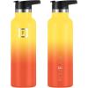 imageIRON FLASK Camping ampamp Hiking Hydration Canteens  3 Lids Narrow Straw Lid Leak Proof Vacuum Insulated Stainless Steel  Hot ampamp Cold Double Walled Sports Water Bottle  Fire 32 OzFire