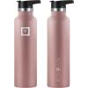 imageIRON FLASK Camping ampamp Hiking Hydration Canteens  3 Lids Narrow Straw Lid Leak Proof Vacuum Insulated Stainless Steel  Hot ampamp Cold Double Walled Sports Water Bottle  Fire 32 OzRose Gold