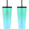 imageIRON FLASK Classic Tumbler 2032 Oz 2 Lids StrawFlip Vacuum Insulated Stainless Steel Bottle Modern Double Walled Simple Thermo Travel Mug Hydro Water Metal Canteen  Sky