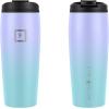 imageIRON FLASK Nomad Tumbler  2 Lids StrawFlip Vacuum Insulated Stainless Steel Bottle Double Walled Drinking Cup Thermos Coffee Travel Mug Water  Fire 24 OzCotton Candy
