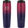 imageIRON FLASK Nomad Tumbler  2 Lids StrawFlip Vacuum Insulated Stainless Steel Bottle Double Walled Drinking Cup Thermos Coffee Travel Mug Water  Fire 24 OzDark Rainbow