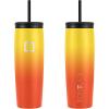 imageIRON FLASK Nomad Tumbler  2 Lids StrawFlip Vacuum Insulated Stainless Steel Bottle Double Walled Drinking Cup Thermos Coffee Travel Mug Water  Fire 24 OzFire