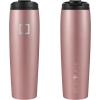 imageIRON FLASK Nomad Tumbler  2 Lids StrawFlip Vacuum Insulated Stainless Steel Bottle Double Walled Drinking Cup Thermos Coffee Travel Mug Water  Fire 24 OzRose Gold