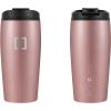 imageIRON FLASK Nomad Tumbler  2 Lids StrawFlip Vacuum Insulated Stainless Steel Bottle Double Walled Drinking Cup Thermos Coffee Travel Mug Water  Fire 24 OzRose Gold