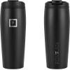 imageIRON FLASK Nomad Tumbler  2 Lids StrawFlip Vacuum Insulated Stainless Steel Bottle Double Walled Drinking Cup Thermos Coffee Travel Mug Water  Fire 24 OzMidnight Black