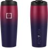 imageIRON FLASK Nomad Tumbler  2 Lids StrawFlip Vacuum Insulated Stainless Steel Bottle Double Walled Drinking Cup Thermos Coffee Travel Mug Water  Fire 24 OzDark Rainbow