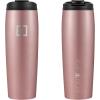 imageIRON FLASK Nomad Tumbler  2 Lids StrawFlip Vacuum Insulated Stainless Steel Bottle Double Walled Drinking Cup Thermos Coffee Travel Mug Water  Fire 24 OzRose Gold