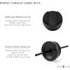 imageIRON FLASK Nomad Tumbler  2 Lids StrawFlip Vacuum Insulated Stainless Steel Bottle Double Walled Drinking Cup Thermos Coffee Travel Mug Water  Fire 24 OzDark Rainbow