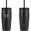 imageIRON FLASK Nomad Tumbler  2 Lids StrawFlip Vacuum Insulated Stainless Steel Bottle Double Walled Drinking Cup Thermos Coffee Travel Mug Water  Fire 24 OzMidnight Black