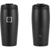 imageIRON FLASK Nomad Tumbler  2 Lids StrawFlip Vacuum Insulated Stainless Steel Bottle Double Walled Drinking Cup Thermos Coffee Travel Mug Water  Fire 24 OzMidnight Black