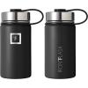 imageIRON FLASK Camping ampamp Hiking Hydration Flask with 3 Lids  Stainless Steel Double Walled ampamp Vacuum Insulated Water Bottle  Leak Proof ampamp BPA Free Day ampamp Night Spout  22 ozMidnight Black