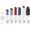 imageIRON FLASK Camping ampamp Hiking Hydration Flask with 3 Lids  Stainless Steel Double Walled ampamp Vacuum Insulated Water Bottle  Leak Proof ampamp BPA Free Day ampamp Night Spout  22 ozCotton Candy