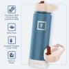 imageIRON FLASK Camping ampamp Hiking Hydration Flask with 3 Lids  Stainless Steel Double Walled ampamp Vacuum Insulated Water Bottle  Leak Proof ampamp BPA Free Day ampamp Night Straw  22 ozCream  Berries