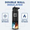 imageIRON FLASK Camping ampamp Hiking Hydration Flask with 3 Lids  Stainless Steel Double Walled ampamp Vacuum Insulated Water Bottle  Leak Proof ampamp BPA Free Day ampamp Night Straw  22 ozSage