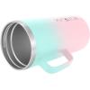 imageIRON FLASK Grip Coffee Mug  Leak Proof Vacuum Insulated Stainless Steel Bottle Double Walled Thermo Travel Hot Cold Water Metal Canteen  Timber 16 Oz  Classic BottomBubble Gum