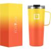 imageIRON FLASK Grip Coffee Mug  Leak Proof Vacuum Insulated Stainless Steel Bottle Double Walled Thermo Travel Hot Cold Water Metal Canteen  Timber 16 Oz  Classic BottomFire