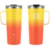 imageIRON FLASK Grip Coffee Mug  Leak Proof Vacuum Insulated Stainless Steel Bottle Double Walled Thermo Travel Hot Cold Water Metal Canteen  Timber 16 Oz  Classic BottomFire