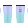 imageIRON FLASK Grip Coffee Mug  Leak Proof Vacuum Insulated Stainless Steel Bottle Double Walled Thermo Travel Hot Cold Water Metal Canteen  Timber 16 Oz  Classic BottomCotton Candy