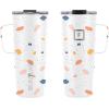 imageIRON FLASK Grip Coffee Mug  Leak Proof Vacuum Insulated Stainless Steel Bottle Double Walled Thermo Travel Hot Cold Water Metal Canteen  Timber 16 Oz  Classic BottomTerrazzo
