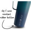 imageIRON FLASK Grip Coffee Mug  Leak Proof Vacuum Insulated Stainless Steel Bottle Double Walled Thermo Travel Hot Cold Water Metal Canteen  Timber 16 Oz  Classic BottomDark Night