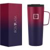 imageIRON FLASK Grip Coffee Mug  Leak Proof Vacuum Insulated Stainless Steel Bottle Double Walled Thermo Travel Hot Cold Water Metal Canteen  Timber 16 Oz  Classic BottomDark Rainbow