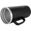 imageIRON FLASK Grip Coffee Mug  Leak Proof Vacuum Insulated Stainless Steel Bottle Double Walled Thermo Travel Hot Cold Water Metal Canteen  Timber 16 Oz  Classic BottomMidnight Black
