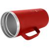 imageIRON FLASK Grip Coffee Mug  Leak Proof Vacuum Insulated Stainless Steel Bottle Double Walled Thermo Travel Hot Cold Water Metal Canteen  Timber 16 Oz  Classic BottomFire Red
