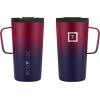 imageIRON FLASK Grip Coffee Mug  Leak Proof Vacuum Insulated Stainless Steel Bottle Double Walled Thermo Travel Hot Cold Water Metal Canteen  Timber 16 Oz  Classic BottomDark Rainbow