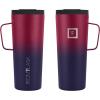 imageIRON FLASK Grip Coffee Mug  Leak Proof Vacuum Insulated Stainless Steel Bottle Double Walled Thermo Travel Hot Cold Water Metal Canteen  Timber 16 Oz  Classic BottomDark Rainbow