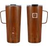 imageIRON FLASK Grip Coffee Mug  Leak Proof Vacuum Insulated Stainless Steel Bottle Double Walled Thermo Travel Hot Cold Water Metal Canteen  Timber 16 Oz  Classic BottomTimber