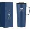 imageIRON FLASK Grip Coffee Mug  Leak Proof Vacuum Insulated Stainless Steel Bottle Double Walled Thermo Travel Hot Cold Water Metal Canteen  Timber 16 Oz  Classic BottomTwilight Blue
