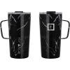 imageIRON FLASK Grip Coffee Mug  Leak Proof Vacuum Insulated Stainless Steel Bottle Double Walled Thermo Travel Hot Cold Water Metal Canteen  Timber 16 Oz  Classic BottomBlack Marquina