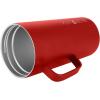 imageIRON FLASK Grip Coffee Mug  Leak Proof Vacuum Insulated Stainless Steel Bottle Double Walled Thermo Travel Hot Cold Water Metal Canteen  Timber 16 Oz  Classic BottomFire Red