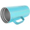 imageIRON FLASK Grip Coffee Mug 2016 Oz Leak Proof Vacuum Insulated Stainless Steel Bottle Double Walled Thermo Travel Hot Cold Water Metal Canteen  Arctic Glow