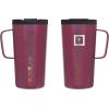 imageIRON FLASK Grip Coffee Mug 2016 Oz Leak Proof Vacuum Insulated Stainless Steel Bottle Double Walled Thermo Travel Hot Cold Water Metal Canteen  Maroon Glow