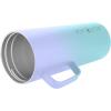 imageIRON FLASK Grip Novelty Coffee Mug  Leak Proof Vacuum Insulated Stainless Steel Bottle Double Walled Thermo Travel Hot Cold Water Metal Canteen  Aurora 24 Oz  Rubber BottomCotton Candy