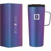 imageIRON FLASK Grip Novelty Coffee Mug  Leak Proof Vacuum Insulated Stainless Steel Bottle Double Walled Thermo Travel Hot Cold Water Metal Canteen  Aurora 24 Oz  Rubber BottomAurora