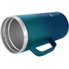 imageIRON FLASK Grip Novelty Coffee Mug  Leak Proof Vacuum Insulated Stainless Steel Bottle Double Walled Thermo Travel Hot Cold Water Metal Canteen  Aurora 24 Oz  Rubber BottomDark Night
