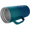 imageIRON FLASK Grip Novelty Coffee Mug  Leak Proof Vacuum Insulated Stainless Steel Bottle Double Walled Thermo Travel Hot Cold Water Metal Canteen  Aurora 24 Oz  Rubber BottomDark Night